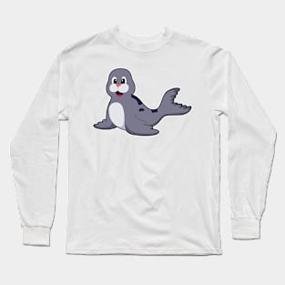 Cute Seal Long Sleeve T-Shirt